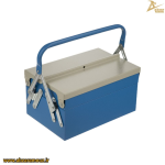 جعبه ابزار فلزی اتوماتیک 30 سانت 2 طبقه لوکس درویشیان