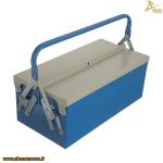 جعبه ابزار فلزی  اتوماتیک 40 سانت 2 طبقه لوکس درویشیان مدل P402