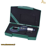 میکرومتر خارج سنج دیجیتال 0 تا 25 اینسایز مدل 25-3109 به همراه جعبه و برگه کالیبراسیون